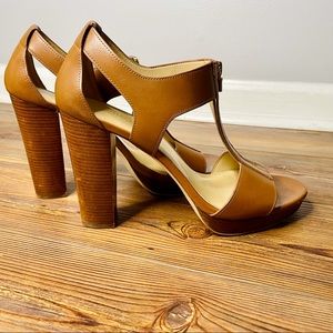 Michael Kors Berkley Leather Heeled Sandals